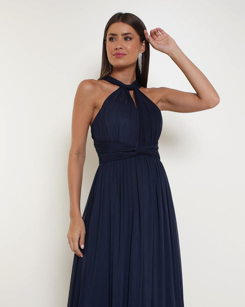 Vestido Multiformas Tule VESTIDO LONGO PETRA FINA